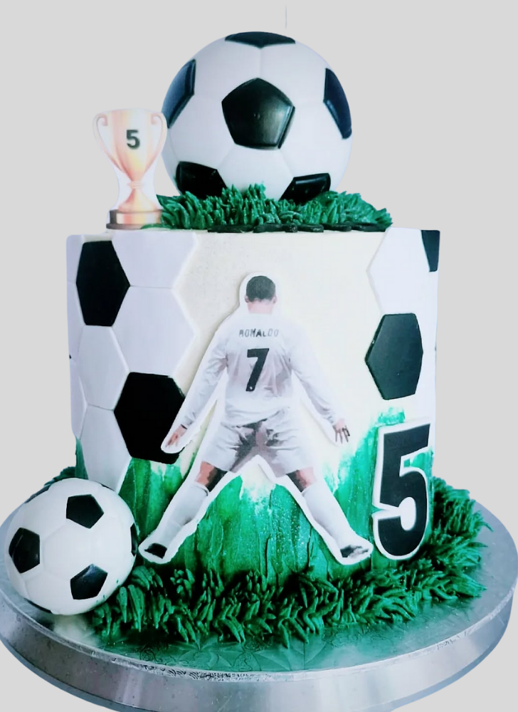 Slightly Cristiano Ronaldo Cake