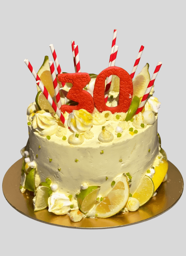 Angelic Gin And Tonic Cake