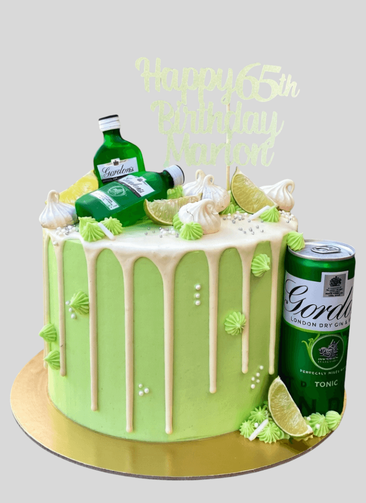 Bewitching Gin And Tonic Cake