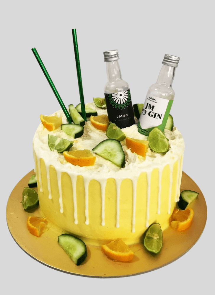 Comely Gin And Tonic Cake