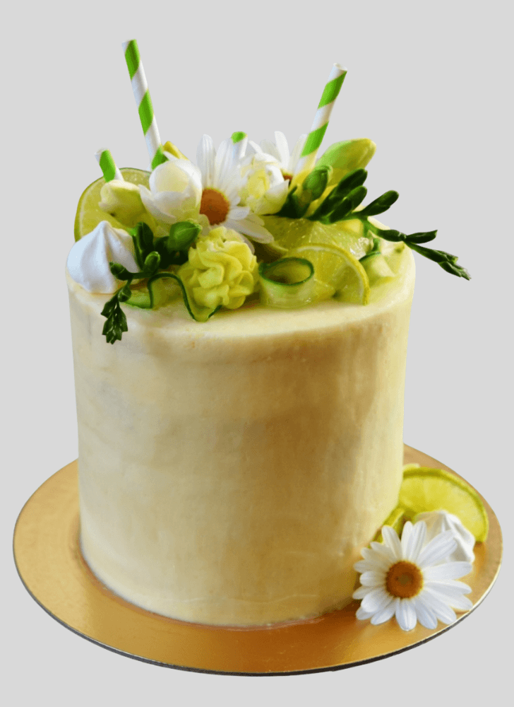 Delicate Gin And Tonic Cake