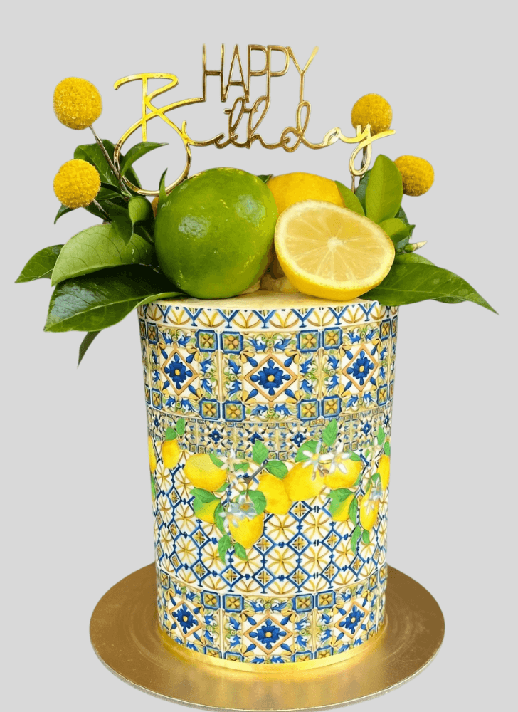 Divine Gin And Tonic Cake