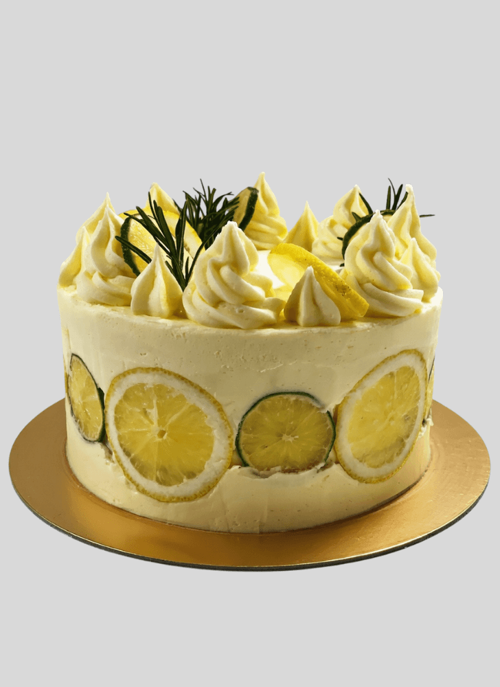 Fascinating Gin And Tonic Cake