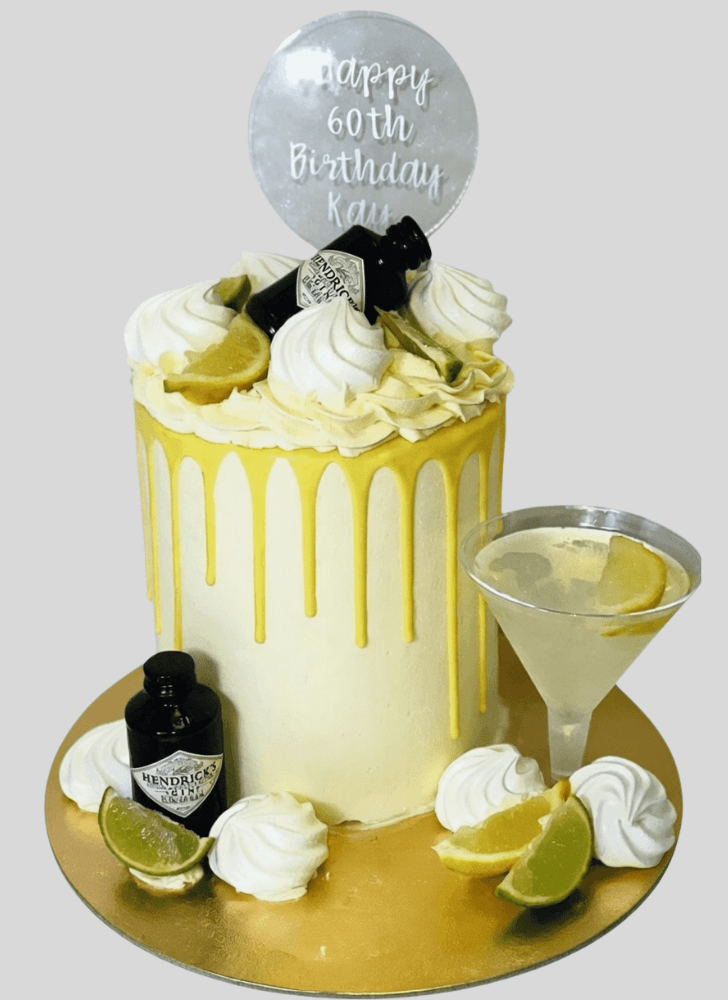 Fine Gin And Tonic Cake
