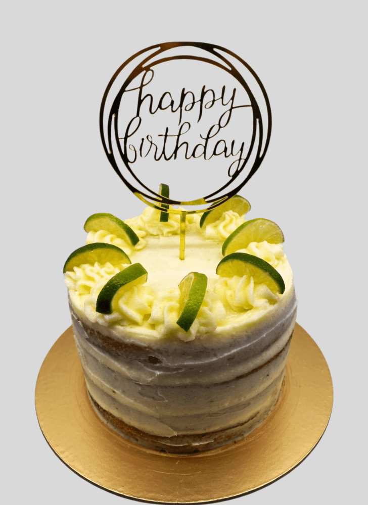 Graceful Gin And Tonic Cake