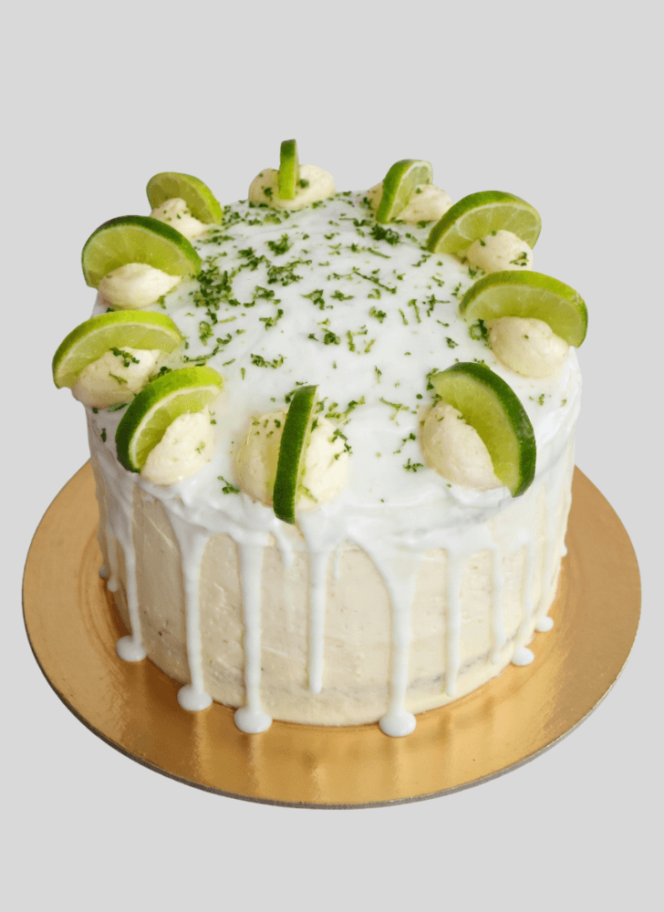 Pretty Gin And Tonic Cake