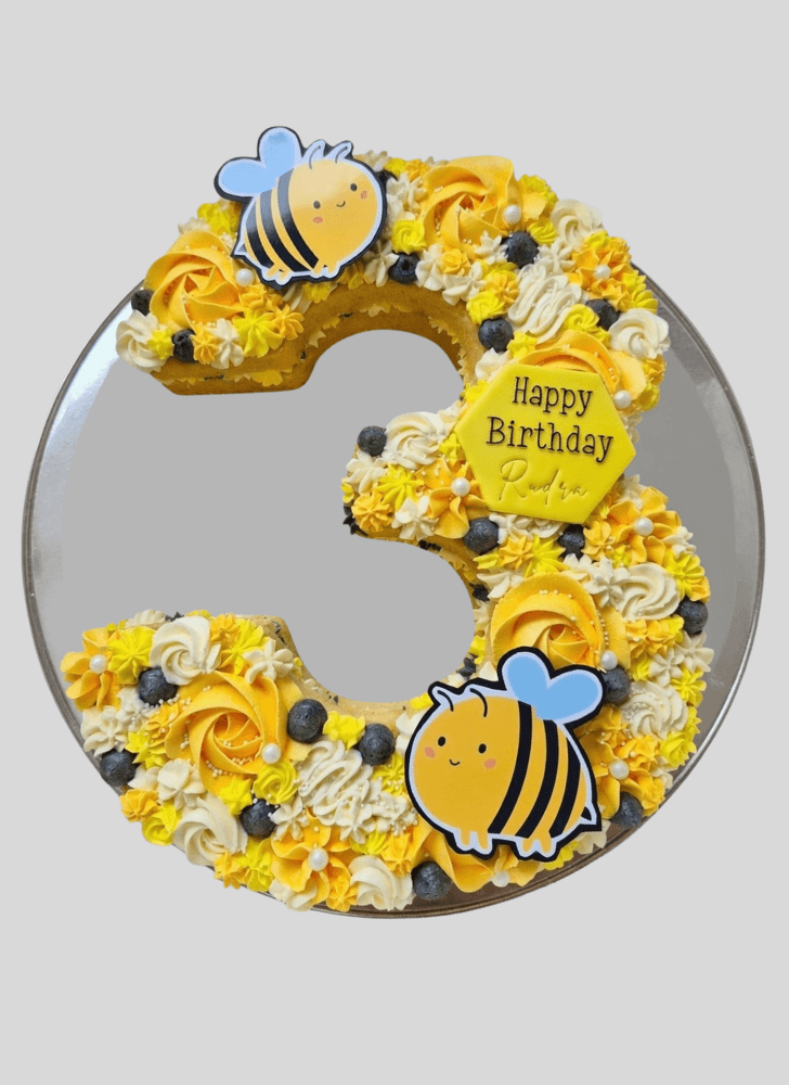Alluring Number  Cake