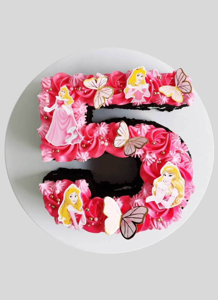 Captivating Number  Cake