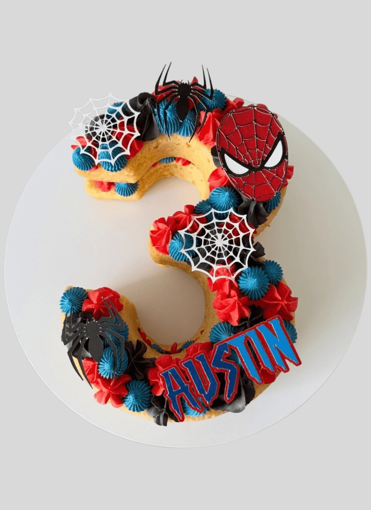 Charming Number  Cake