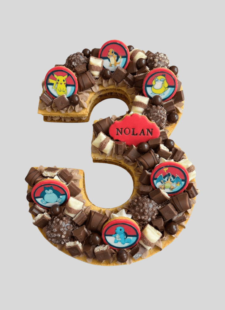 Delightful Number Cake