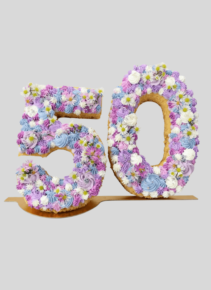 Radiant Number Cake