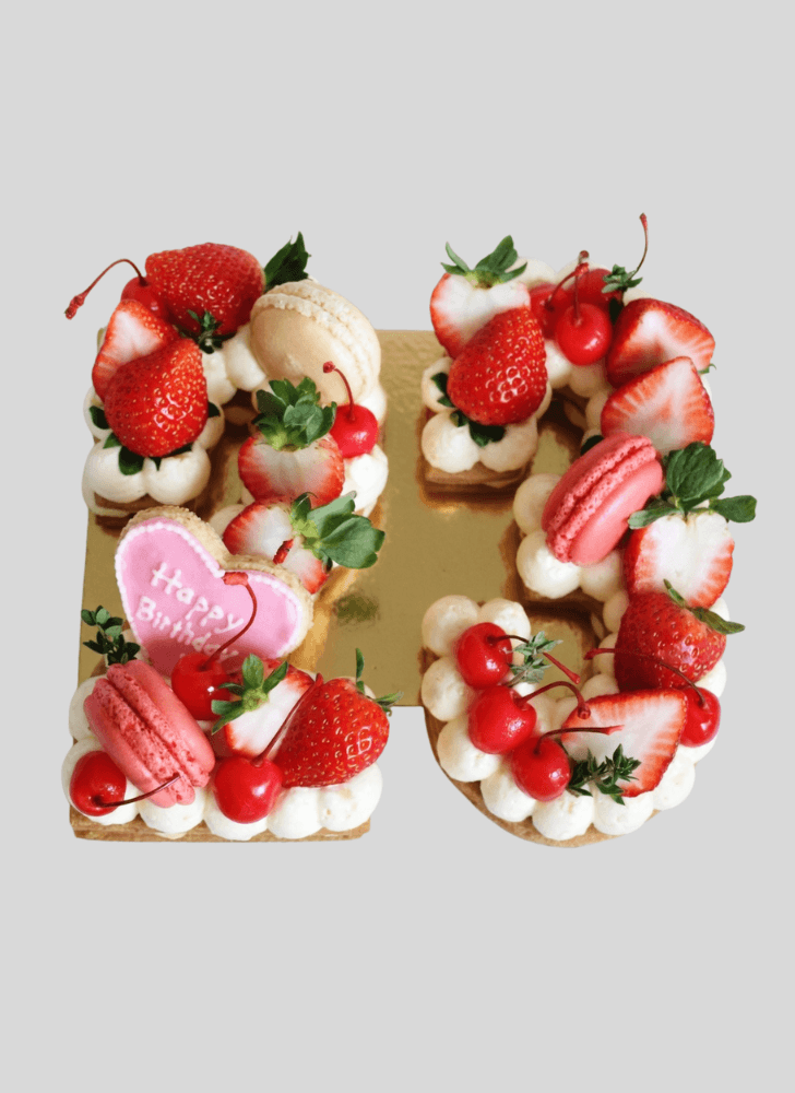 Ravishing Number Cake