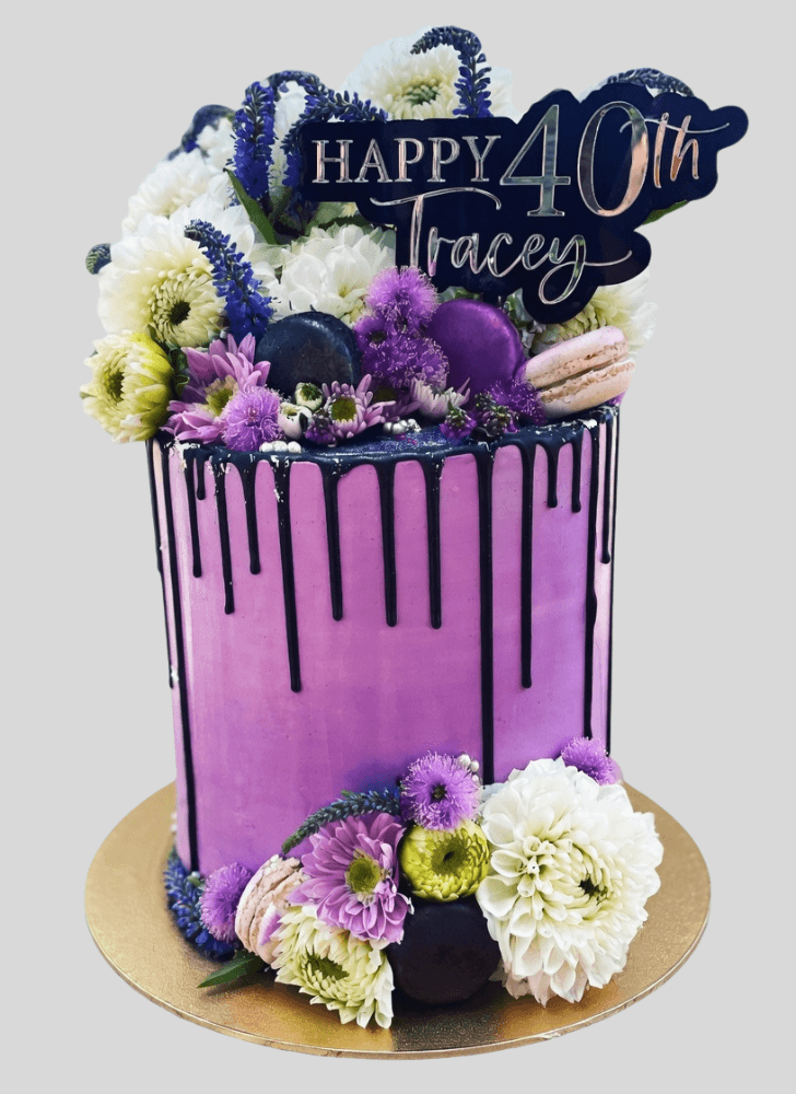 Beauteous Purple Cake
