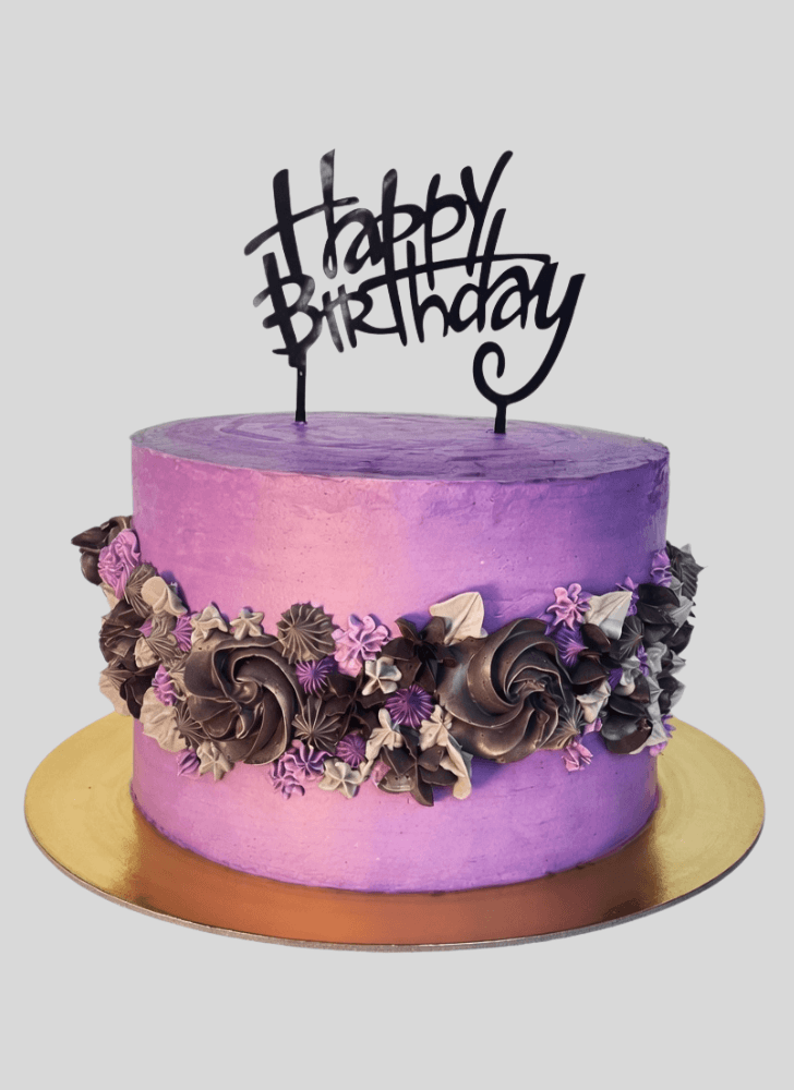 Bewitching Purple Cake