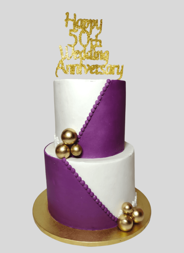 Captivating Purple Cake