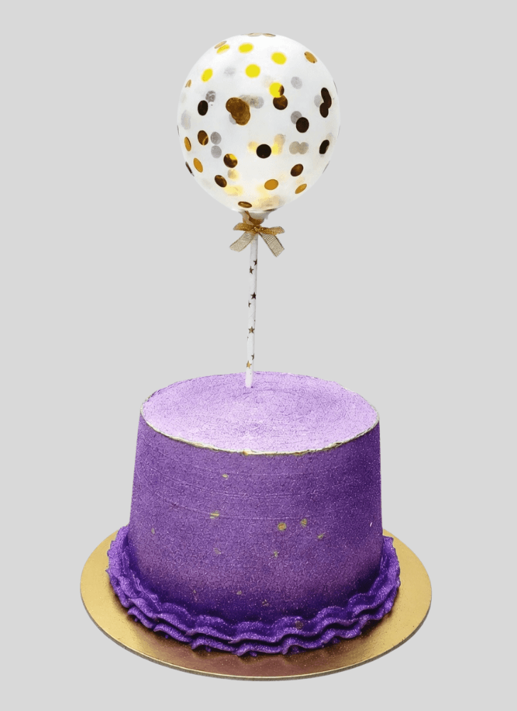 Charming Purple Cake