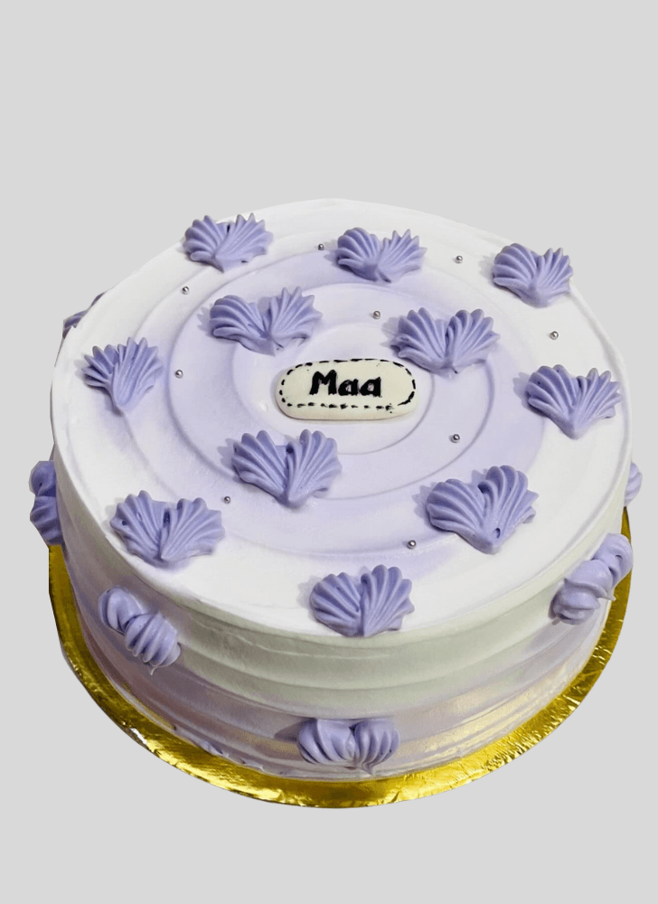 Wonderful Purple Cake Design