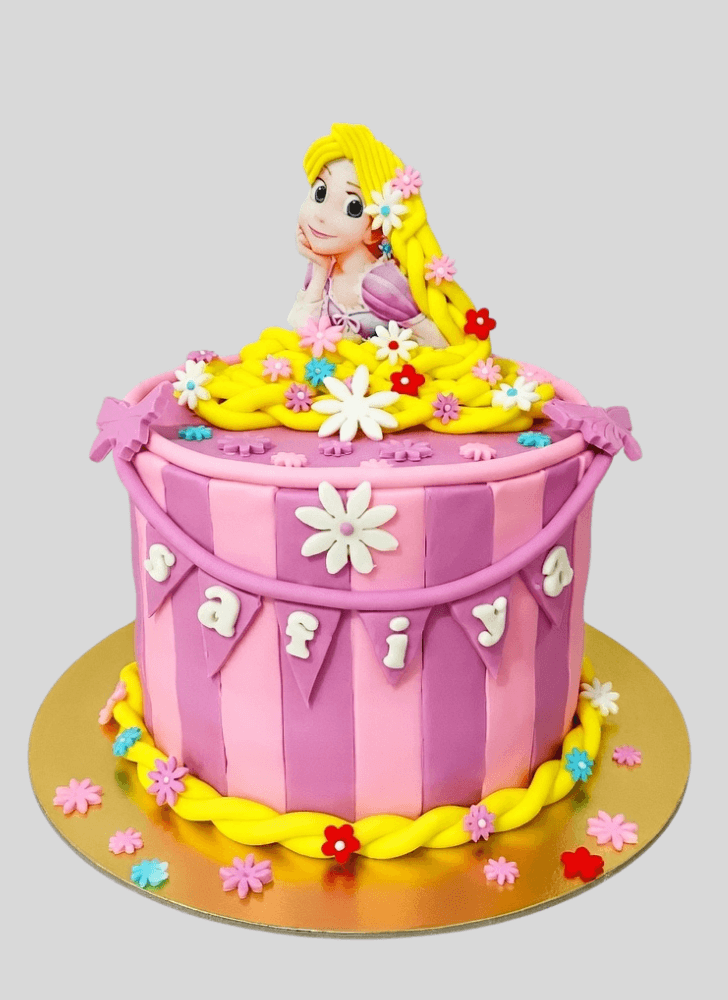 Angelic Rapunzel Cake