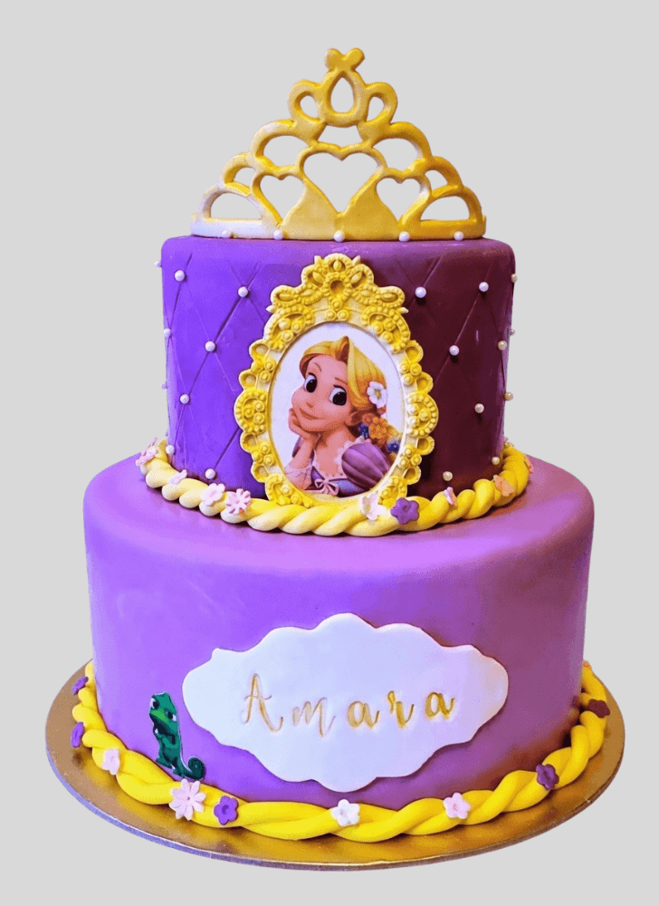 Appealing Rapunzel Cake