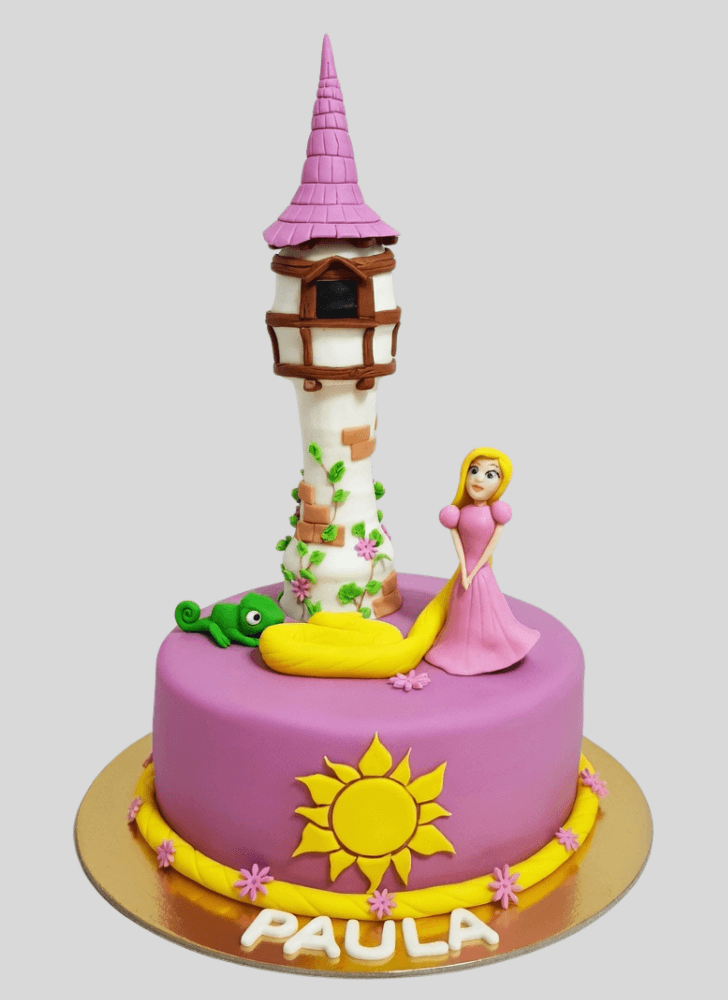 Beauteous Rapunzel Cake