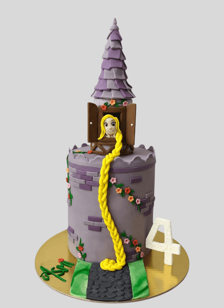 Bewitching Rapunzel Cake
