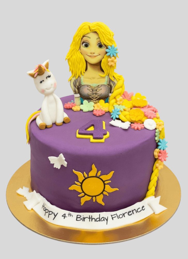 Charming Rapunzel Cake