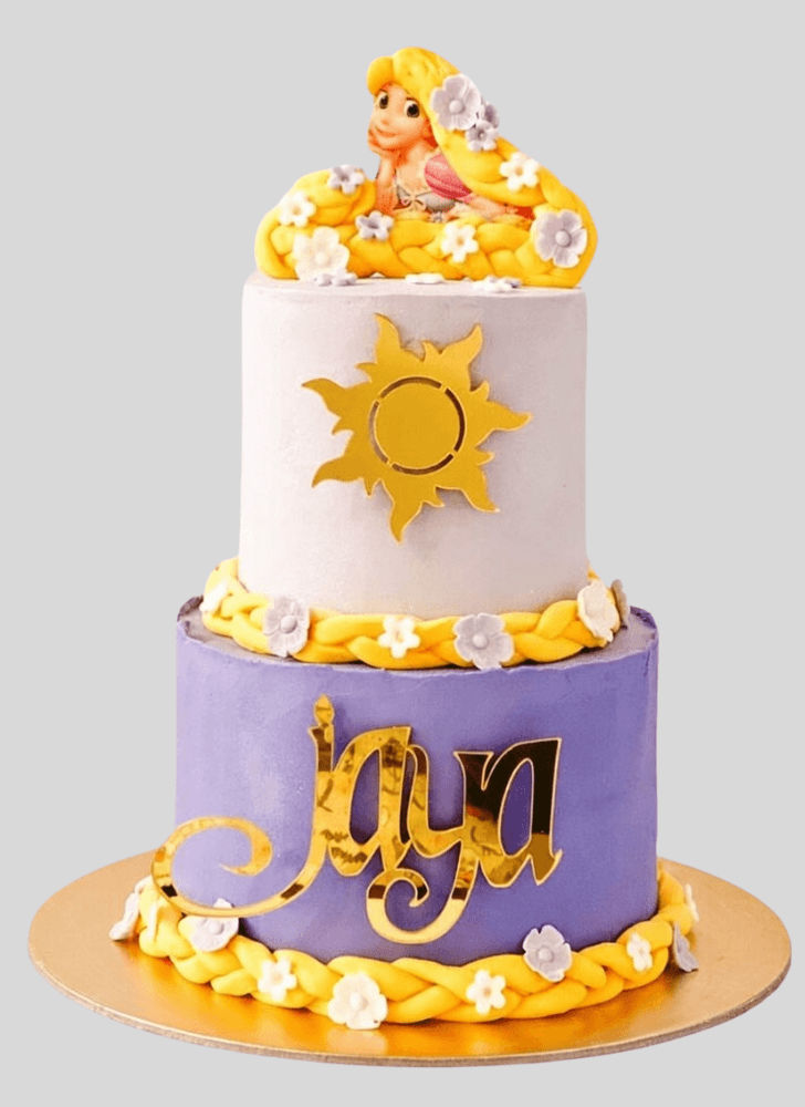 Comely Rapunzel Cake