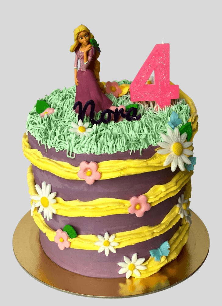 Delightful Rapunzel Cake