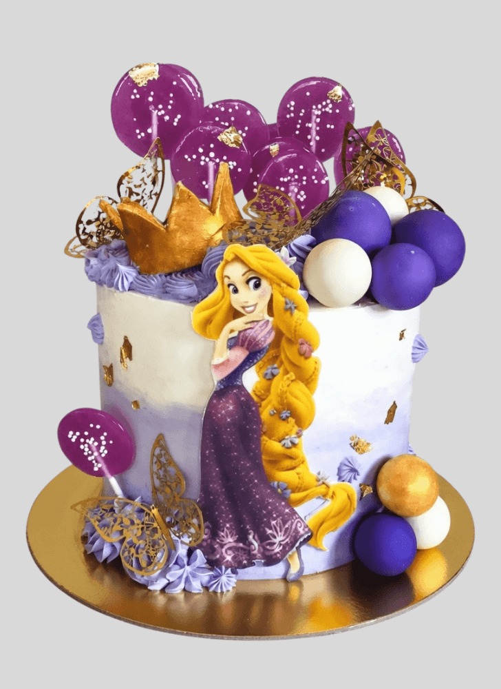 Enthralling Rapunzel Cake
