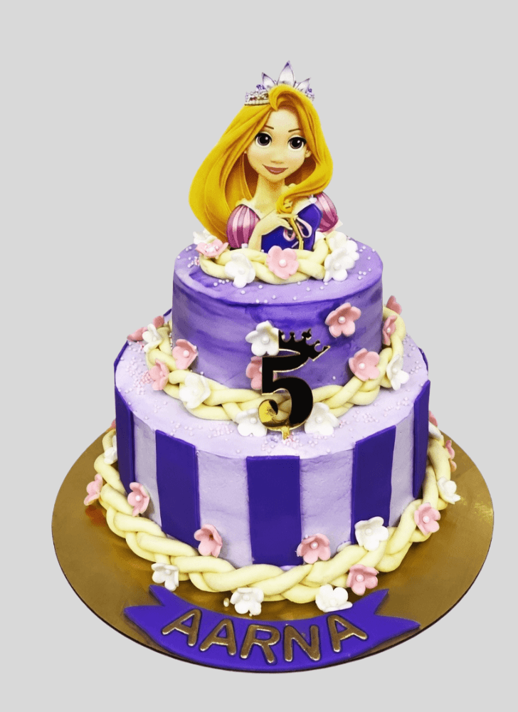 Enticing Rapunzel Cake