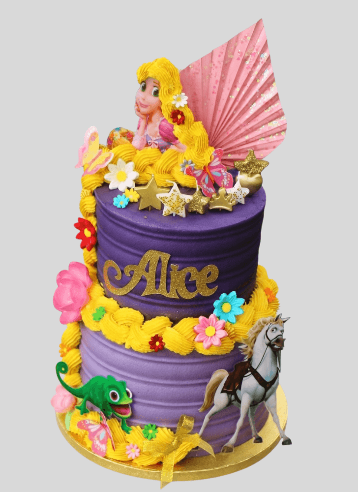 Excellent Rapunzel Cake