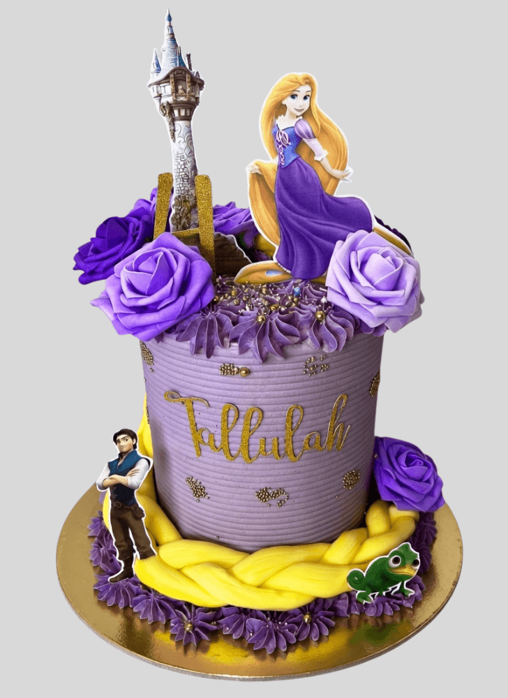 Exquisite Rapunzel Cake
