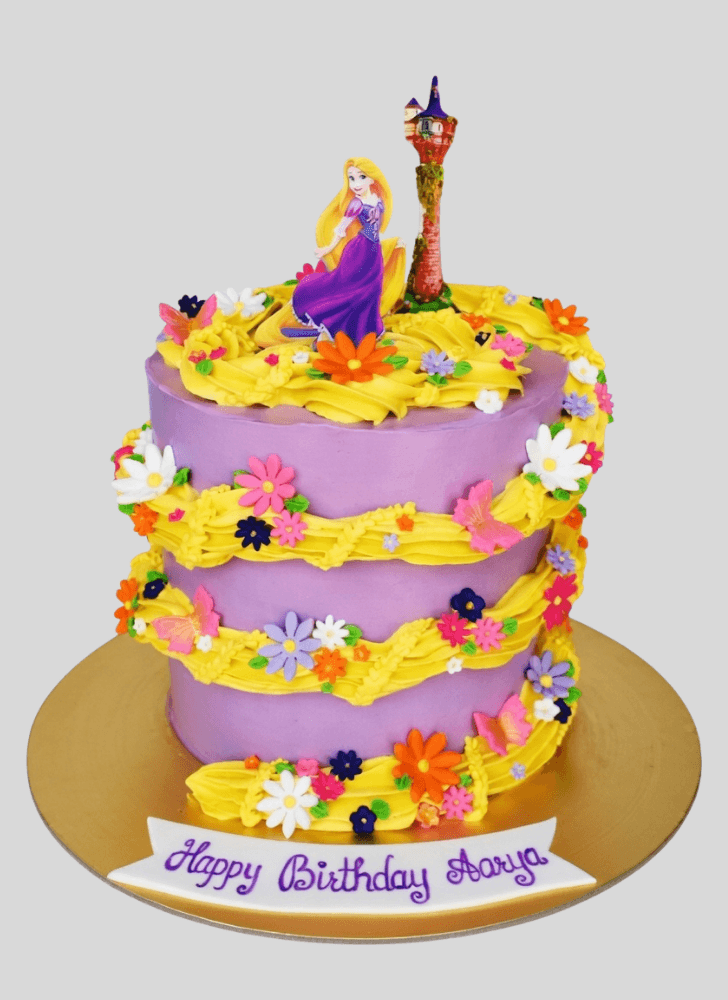 Fascinating Rapunzel Cake
