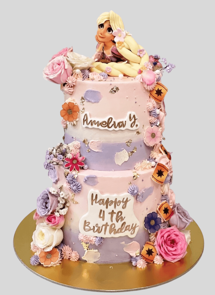 Good Looking Rapunzel Cake