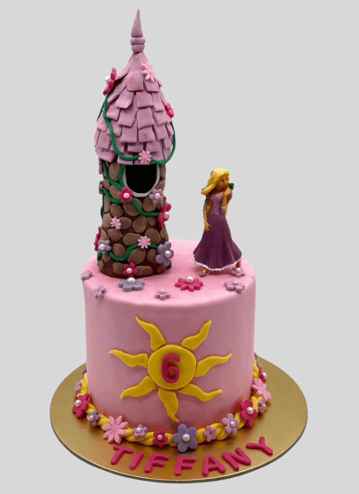 Gorgeous Rapunzel Cake