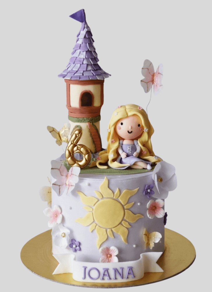 Handsome Rapunzel Cake