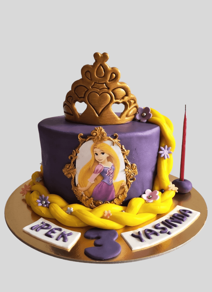 Magnetic Rapunzel Cake