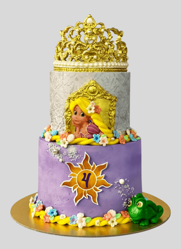 Wonderful Rapunzel Cake Design