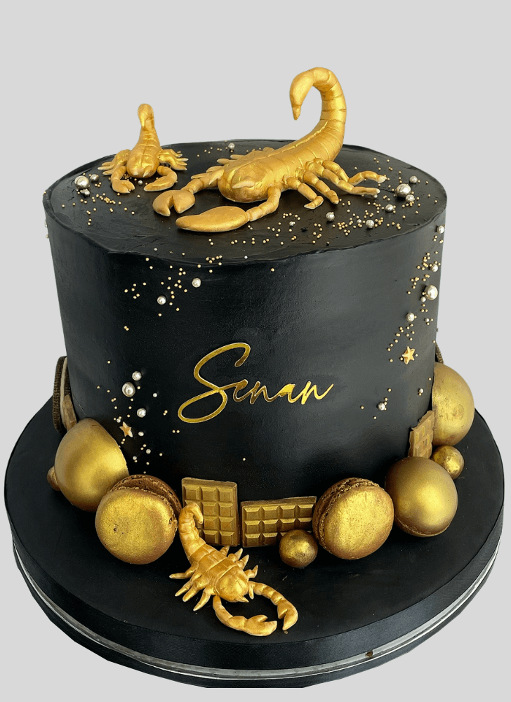 Alluring Scorpion Cake