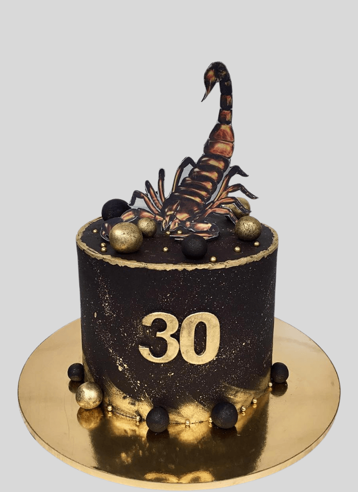 Appealing Scorpion Cake