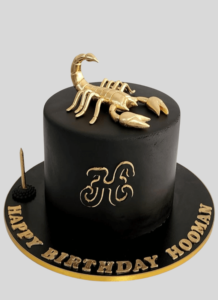 Captivating Scorpion Cake