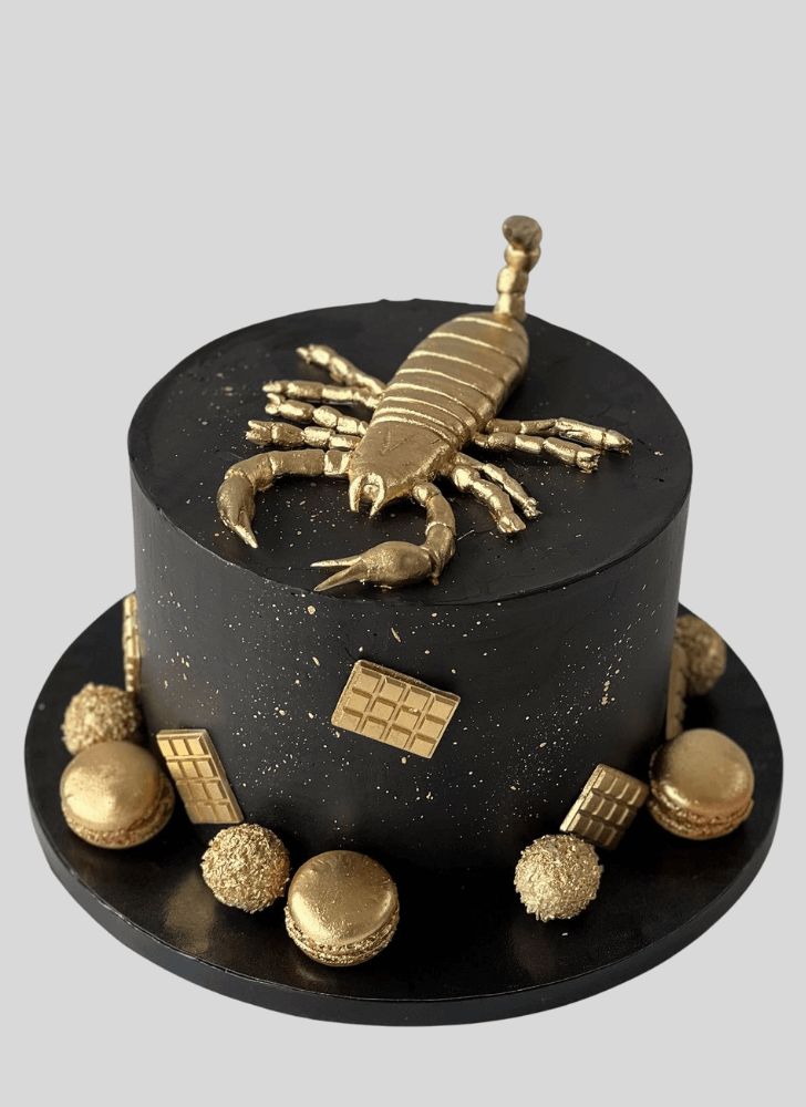 Comely Scorpion Cake