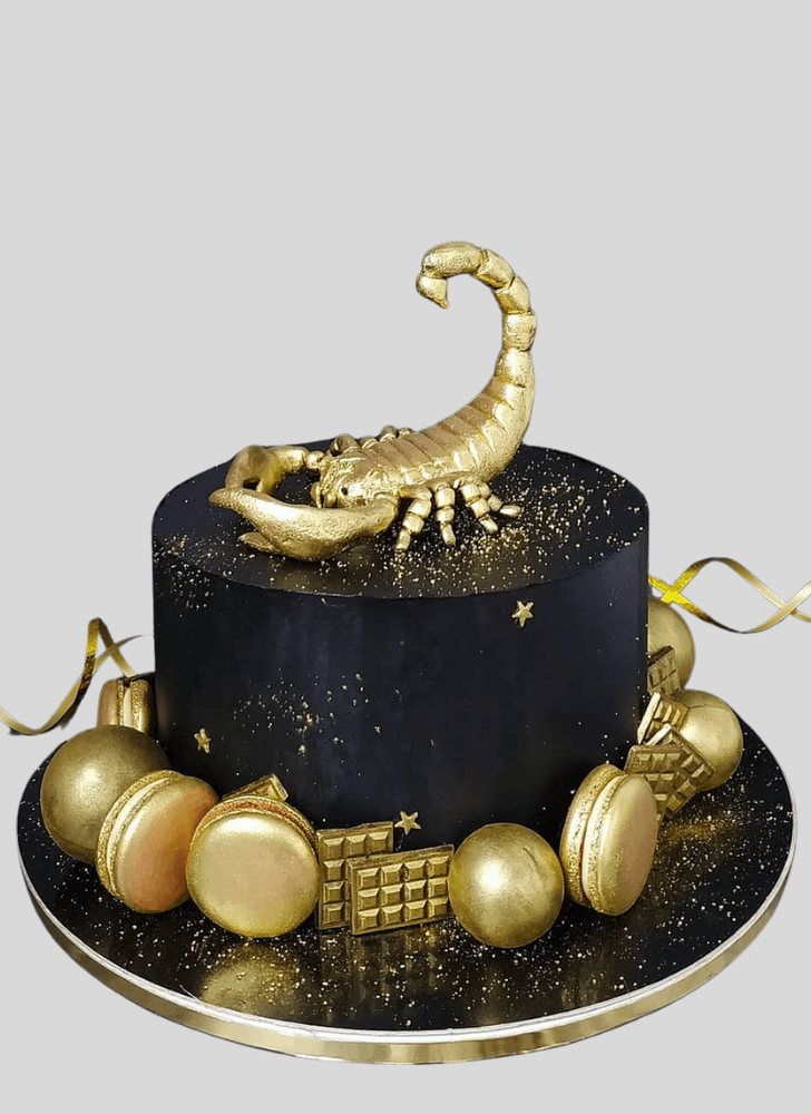 Cute Scorpion Cake