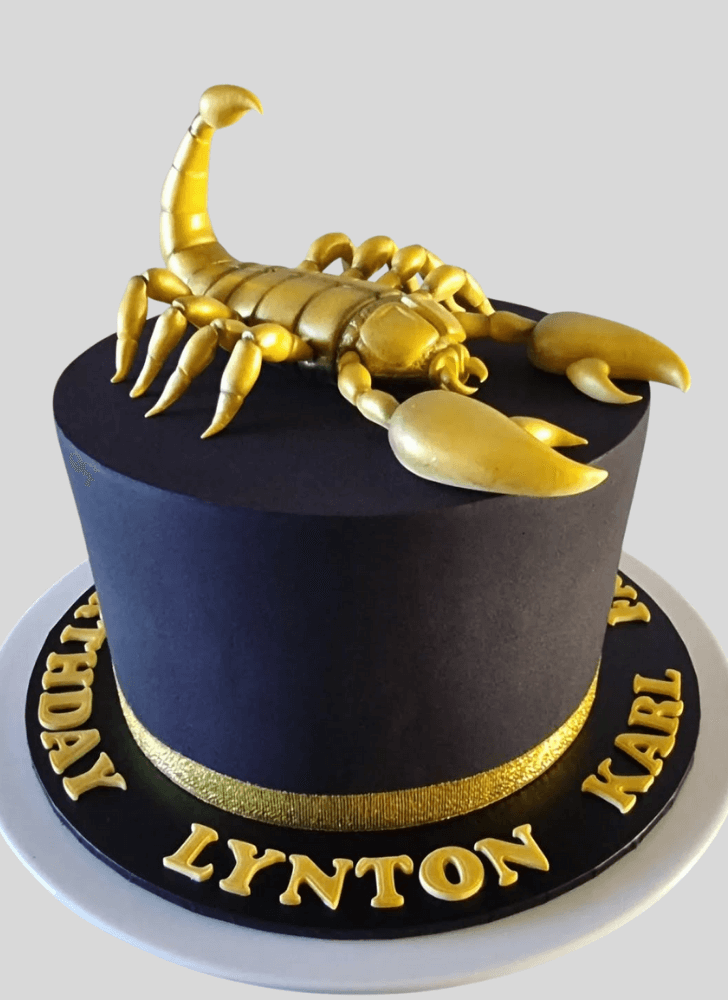 Divine Scorpion Cake