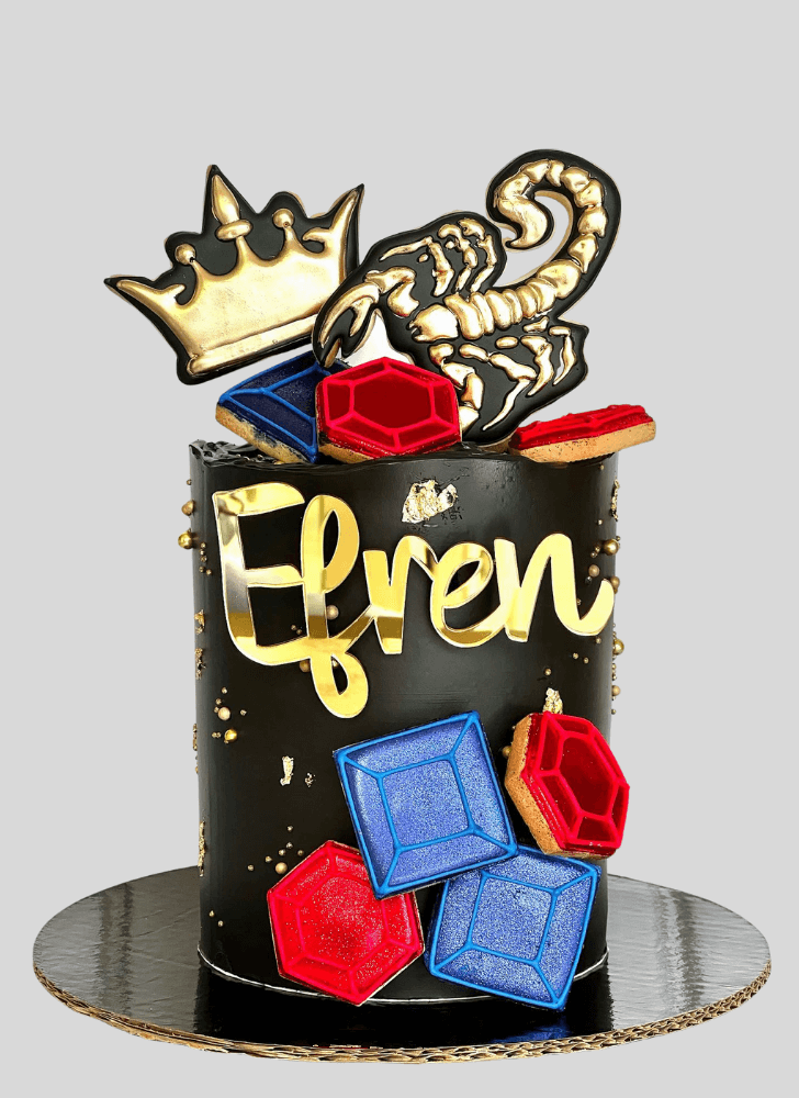 Elegant Scorpion Cake