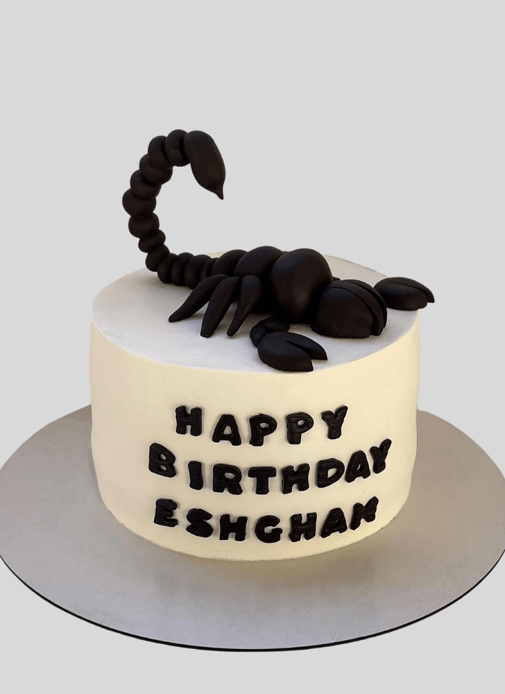 Fascinating Scorpion Cake