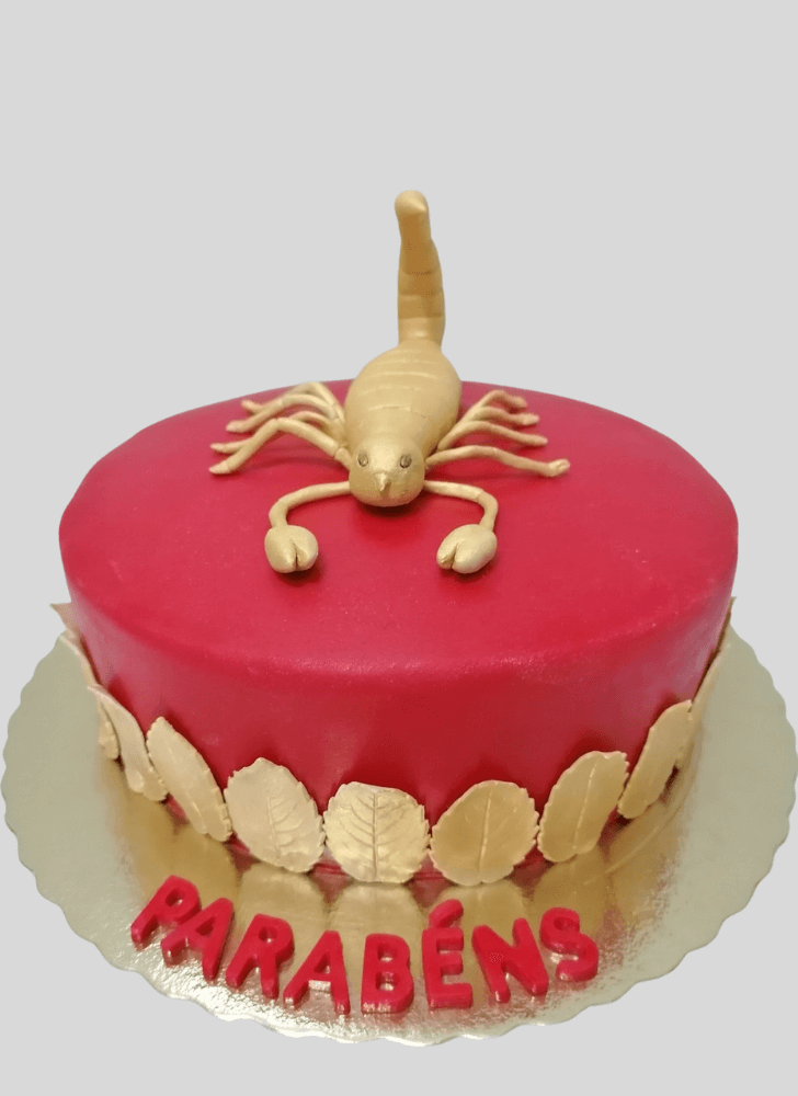 Good Looking Scorpion Cake
