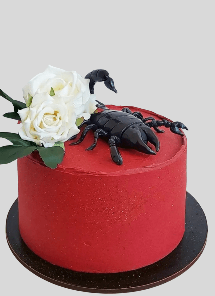 Graceful Scorpion Cake