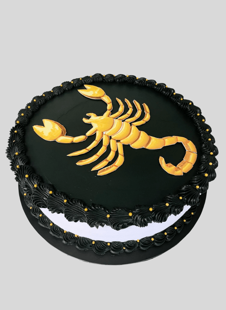 Handsome Scorpion Cake