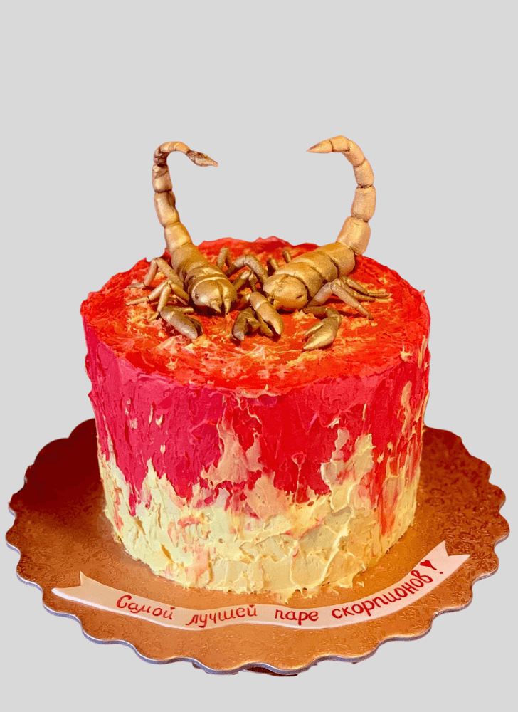 Magnetic Scorpion Cake